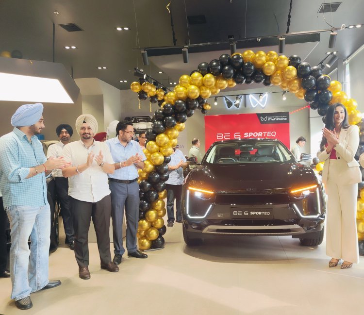 Mahindra Raj Vehicles, Mohali Launches New Mahindra BE 6 SPORTEQ